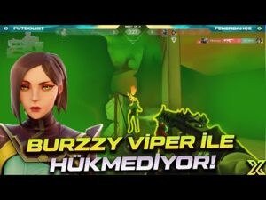 BURZZY VİPER İLE HÜKMEDİYOR! (ACE) (UBEKA, SİZO) I VALORANT EN İYİ VE EN KOMİK ANLAR #610