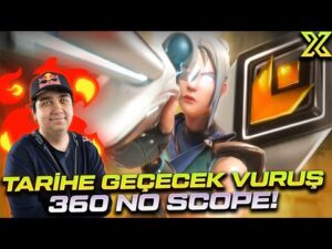 CNED'DEN VALORANT TARİHİNE GEÇECEK VURUŞ (360 NO SCOPE) I VALORANT EN İYİ VE EN KOMİK ANLAR #588