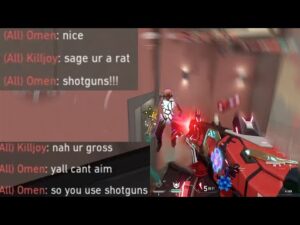 Cursed Valorant Crosshairs with Shotguns makes enemies mald