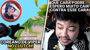 FRTTT JOGOU CONTRA PLAYER QUE FOI TÓXICO COM ELE NA PARTIDA! CLUTCH DO COREANO - VALORANT CLIPS
