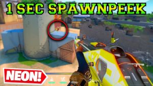 Fastest Spawnpeek Ever - Valorant Neon Gameplay