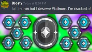 IRON thinks he DESERVES Platinum, So I tested him