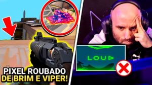 LOUD DESISTE DE CONTRATAÇÃO APÓS POLÊMICA! PIXEL ROUBADO BRIMSTONE E VIPER BREEZE - VALORANT CLIPS