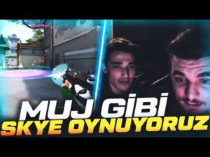 MUJ BABA GİBİ SKYE OYNAMAYA ÇALIŞIYOZ -QutionerX w/aimDLL | Valorant Maç Özetleri #432