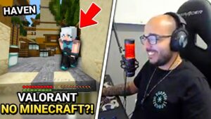 NOVO MODO DE VALORANT NO MINECRAFT?! SACY USA A FAC4 E IMPEDE O DESARME DA SPIKE - VALORANT CLIPS