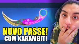 O NOVO PASSE DE BATALHA É FACA KARAMBIT - MUDANÇAS EM BREEZE -  NOVITT VALORANT