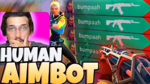 Playing against the *BEST AiMER* in VALORANT