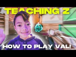 Teaching My 9 Year Old Brother How To Play Valorant..