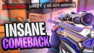 0.03% BIZARRE COMEBACK (VALORANT Ranked)