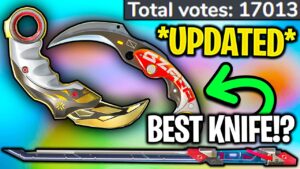 17,000 Players Rank KNIFE SKINS from WORST TO BEST