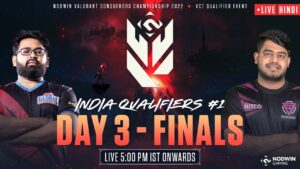 [Hindi] Valorant Conquerors Championship 2022 | India Qualifier #1 - Day 3 | Finals