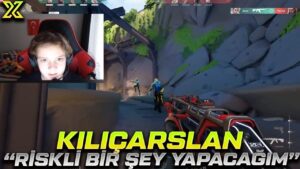 KILIÇARSLAN "RİSKLİ BİR ŞEY YAPACAĞIM" DEDİ ! YAPTI ! I VALORANT EN İYİ VE EN KOMİK ANLAR #621
