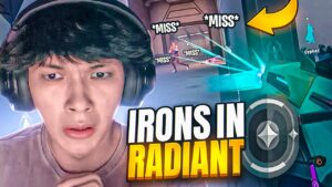 MY TEAMMATE WAS EITHER RADIANT OR IRON ??? | SINATRAA