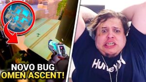 NOVO BUG USANDO ULT DO OMEN NO MAPA ASCENT! NUUH SURPREENDE INIMIGO COM JOGADA - VALORANT CLIPS