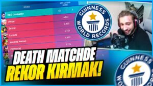 ÖLÜM MAÇI REKORUNU KIRDIM !! SADECE 1 KERE ÖLDÜM (40/1) VALORANT GELİŞME TAKTİKLERİ