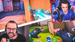 REACCIONANDO A YOUTUBERS FAMOSOS JUGANDO VALORANT #2
