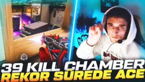 REKOR SÜREDE ACE 39 KILL! CHAMBER NASIL OYNANIR -Muj | Valorant Maç Özetleri #457
