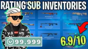 Rating Subscriber VALORANT Inventories | *INSANE*