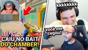 SAADHAK DEIXOU SACY MALUCO COM ESSA JOGADA KKKKK! BAIT DO CHAMBER NA SPLIT - VALORANT CLIPS