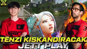 TAKIM ARKADAŞINDAN TENZİ KISKANDIRACAK JETT PLAY(Berkriptepe)I VALORANT EN İYİ VE EN KOMİK ANLAR#616