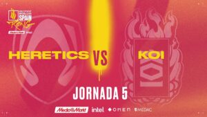 TEAM HERETICS VS KOI - JORNADA 5 - VALORANT RISING MEDIAMARKT INTEL - SPLIT 1 2022