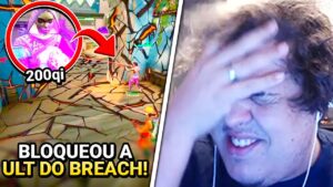 TÉCNICA INTELIGENTE DE ASTRA CONTRA BREACH (200QI)! JOGADA SURPRESA DO NUUH - VALORANT CLIPS