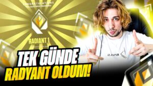 TEK GÜNDE RADIANT OLDUM !! RANK ATLAMAK YENİ SEZON VALORANT