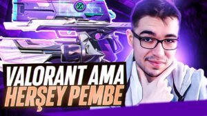 VALORANT AMA HER ŞEY PEMBE! PEMBE SKİNLERLE REYNA OYNAMAK! Valorant Türkçe