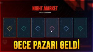 VALORANT GECE PAZARI SONUNDA GELDİ! BANA HANGİ SKİNLER GELDİ?