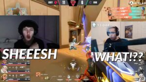 When Valorant Pros React To THE BEST PLAYS V5