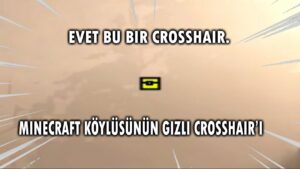 minecraft köylüsünden 5 zümrüte aldığım crosshair! | valorant immortal troll crosshair