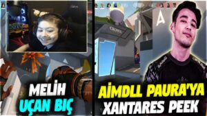 AİMDLL PAURA'YA XANTARES PEEK ATIYOR!! MELİH UÇAN BIÇ | VALORANT EN İYİ ANLAR #598