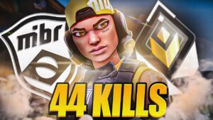 Foi ESSA PARTIDA que fez o MIBR ME CONTRATAR! *44 kills*