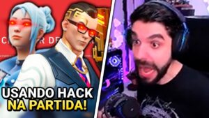 JETT E CHAMBER USARAM HACK E FORAM BANIDOS! PAVA FICA SEM ACREDITAR EM JOGADA - VALORANT CLIPS