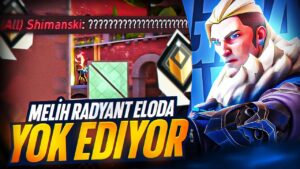MELİH RADYANT ELODA 1V3 CLUTCH ! (Berkriptepe,Sizophren)I VALORANT EN İYİ VE EN KOMİK ANLAR #639