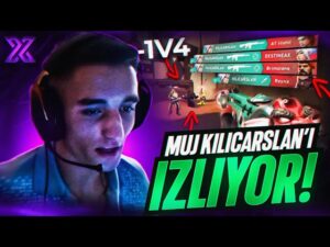 MUJ KILIÇARSLAN'I İZLERKEN KILIÇ 1v4 ATIYOR 😮 I VALORANT EN İYİ VE EN KOMİK ANLAR #659
