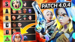 NEW PATCH 4.04 BEST AGENTS TIER LIST - This NEW META is AMAZING!!!  - Valorant Update Guide