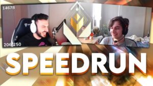 SPEEDRUNNING VALORANT RANKED WITH 100T ASUNA!