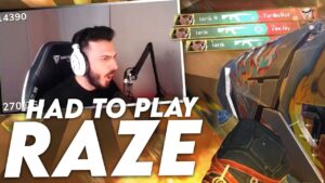 Someone took my Jett, So I HAD to Play RAZE! *VALORANT RANKED*