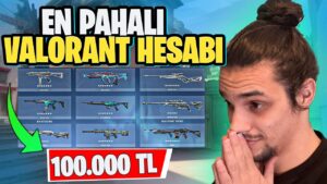13 YAŞINDA OYUNCUNUN 100 BİN TL DEĞERİNDE HESABI | EN PAHALI VALORANT HESABI