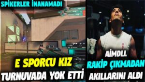 17 YAŞINDA E SPORCU KIZ TURNUVADA HERKESİ ŞAŞIRTTI!! AİMDLL PHANTOMU | VALORANT EN İYİ ANLAR #625