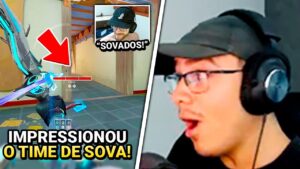 COREANO IMPRESSIONA O TIME COM SEU SOVA! TTEUW FICOU MALUCO COM O PATINETE - VALORANT CLIPS