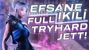 EFSANE İKİLİ, FULL TRYHARD JETT! | Valorant Duo w/ sizophren