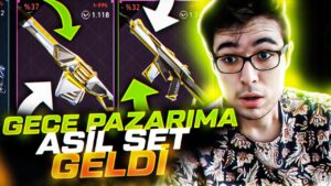 GECE PAZARIMA ASİL SETİ GELDİ! 100 HESAP İLE GECE PAZARI AÇMAK! Valorant