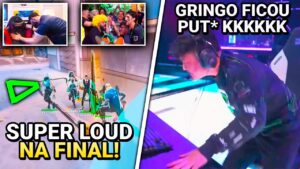 GRINGO FICA REVOLTADO APÓS PERDER PARA A SUPER LOUD (BATEU NA MESA)! - VALORANT CLIPS