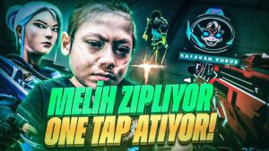 MELİH ZIPLAYA ZIPLAYA TEK MERMİ ATIYOR! I VALORANT EN İYİ VE EN KOMİK ANLAR #683
