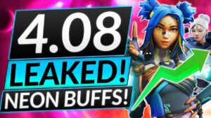 NEW PATCH 4.08 FULL LEAKED - NEON is a MONSTER - BUFFS and RANKED Changes