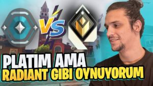 RADİANT'I EZERİM DİYEN PLATI RADİANT'LA VS ATTIRDIM! | VALORANT