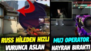 RUSS HİLEDEN HIZLI VURUNCA ASLAN İNANAMADI!! MUJ OPERATOR HAYRAN BIRAKTI| VALORANT EN İYİ ANLAR #632