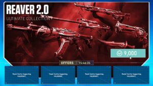 ULTIMATE RED REAVER COLLECTION - VALORANT